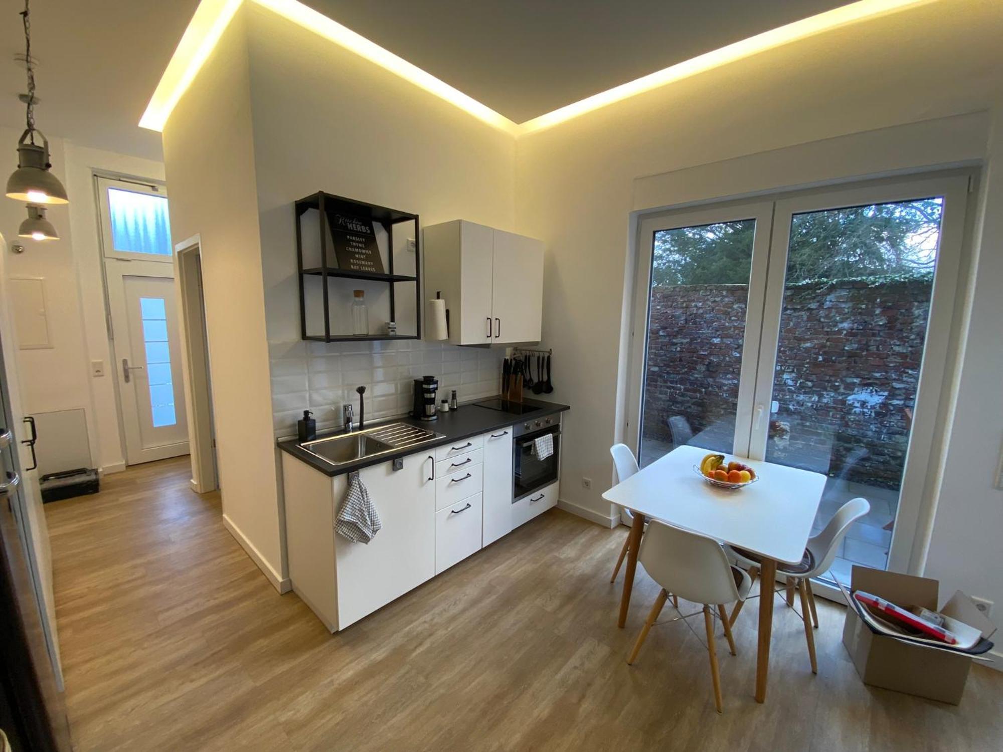 Apartamento Schoene, Moderne Mit Grosszuegiger Terasse Essen